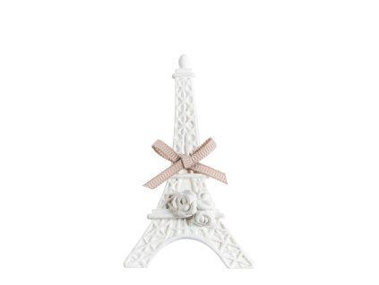 decor parfume tour eiffel petit modele voile de lin