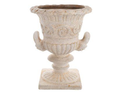 STAROBYLÝ KVETINÁČ 63CM BLANC MARICLO (A38905)