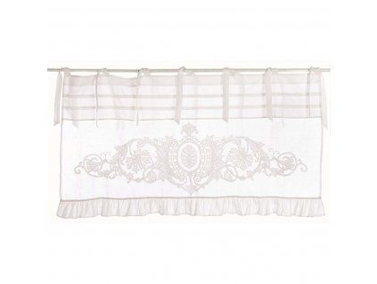 ZÁVES MANTOVANA 75*140 BLANC MARICLO (A29372)
