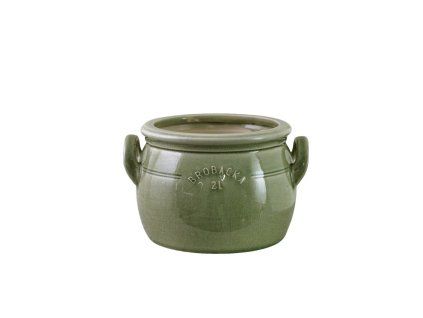 KVETINÁČ BROBACKA 2L NÍZKY DARK GREEN STRÖMSHAGA (222715)