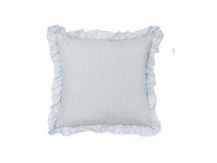 VANKÚŠ S VOLÁNOM 45*45 VICHY BLANC MARICLO (A3989099VEA)