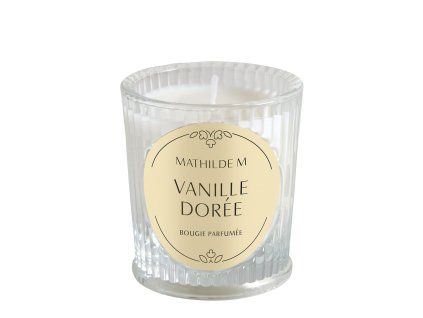 bougie parfumee les intemporelles 65 g vanille doree