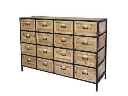 DREVENÁ KOMODA 16Z CHIC ANTIQUE (40045800)