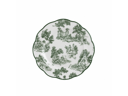 PORCELÁNOVÝ DEZERTNÝ TANIER ZELENÝ BLANC MARICLO (A41222C)