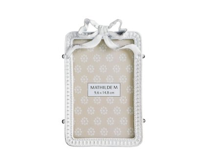 cadre photo rectangulaire noeud en metal blanchi petit modele (3)