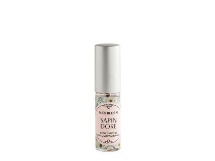concentre de parfum d ambiance rubans de fete 4ml sapin dore