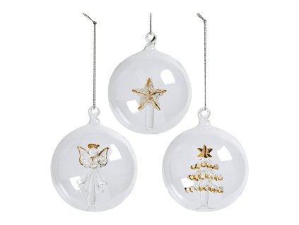 coffret 3 boules transparentes