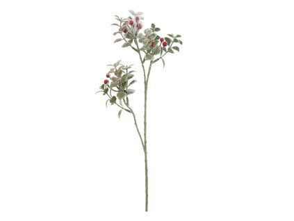 DEKORATÍVNA VETVIČKA FLEUR S BOBUĽAMI A LISTAMI CHIC ANTIQUE (39127021)