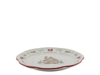 VIANOČNÝ JEDÁLENSKÝ TANIER CHALET DE NOËL CHIC ANTIQUE (63016733)