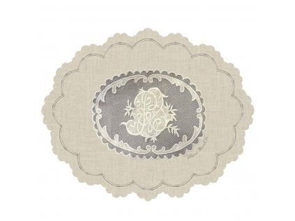 VINYLOVÉ PRESTIERANIE DENTELLE BLANC MARICLO (A36016)