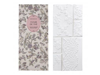 tablette parfumee fleur de the