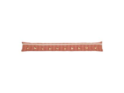 boudin porte mamie carreaux rouge 90x13x13cm 201783 201783 DEB WEB