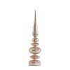 ornement mercurise lumineux rose petit modele