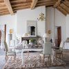 FRANCÚZSKE ZRKADLO TRUMEAU CHATEAU BLANC INTERIOR´S (DQX069)