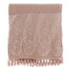 PLÉD DENTELLE 74*185 BLANC MARICLO (A3623299RO)