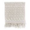 DEKA DENTELLE 135*175CM BLANC MARICLO (A3711099PA)