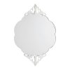 miroir ovale ophelie en metal blanchi (2)