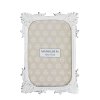 cadre photo rectangulaire souvenir precieux en metal blanchi (3)