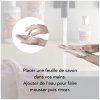 boite feuilles de savon petits noeuds nude parfum rose (3)