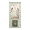 coffret diffuseur de parfum rubans de fete sapin dore