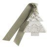 decor parfume sapin rubans de fete sapin dore