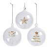 coffret 3 boules transparentes