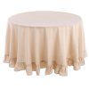 OBRUS S VOLÁNOM *160 FRILL BLANC MARICLO (A3401899BG)