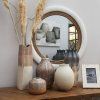 ZRKADLO KRUHOVÉ BIELE INTERIOR´S (QAMW)