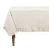 OBRUS CHAMBRAY NATURAL 160X160CM  COMPTOIR DE FAMILLE (201399)