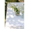 RUNNER RICAMATO 45*140CM BLANC MARICLO (A36122)