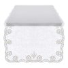 RUNNER RICAMATO 45*140CM BLANC MARICLO (A36122)