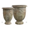 KVETINÁČ Z KOVU 52CM CHIC ANTIQUE (65054900A)