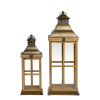 DREVENÁ LANTERNA 67CM CHIC ANTIQUE (25070600B) - OUTLET